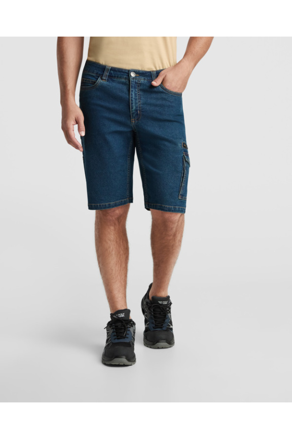 Pantaloni scurți denim NIVUS unisex pentru muncă