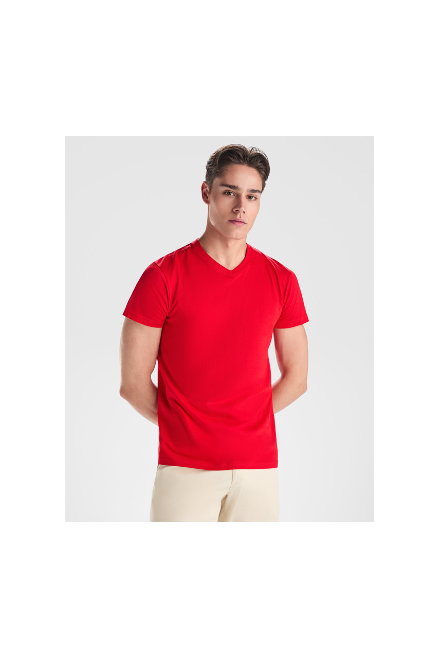 Tricou Samoyedo din Bumbac 100% cu Guler în V