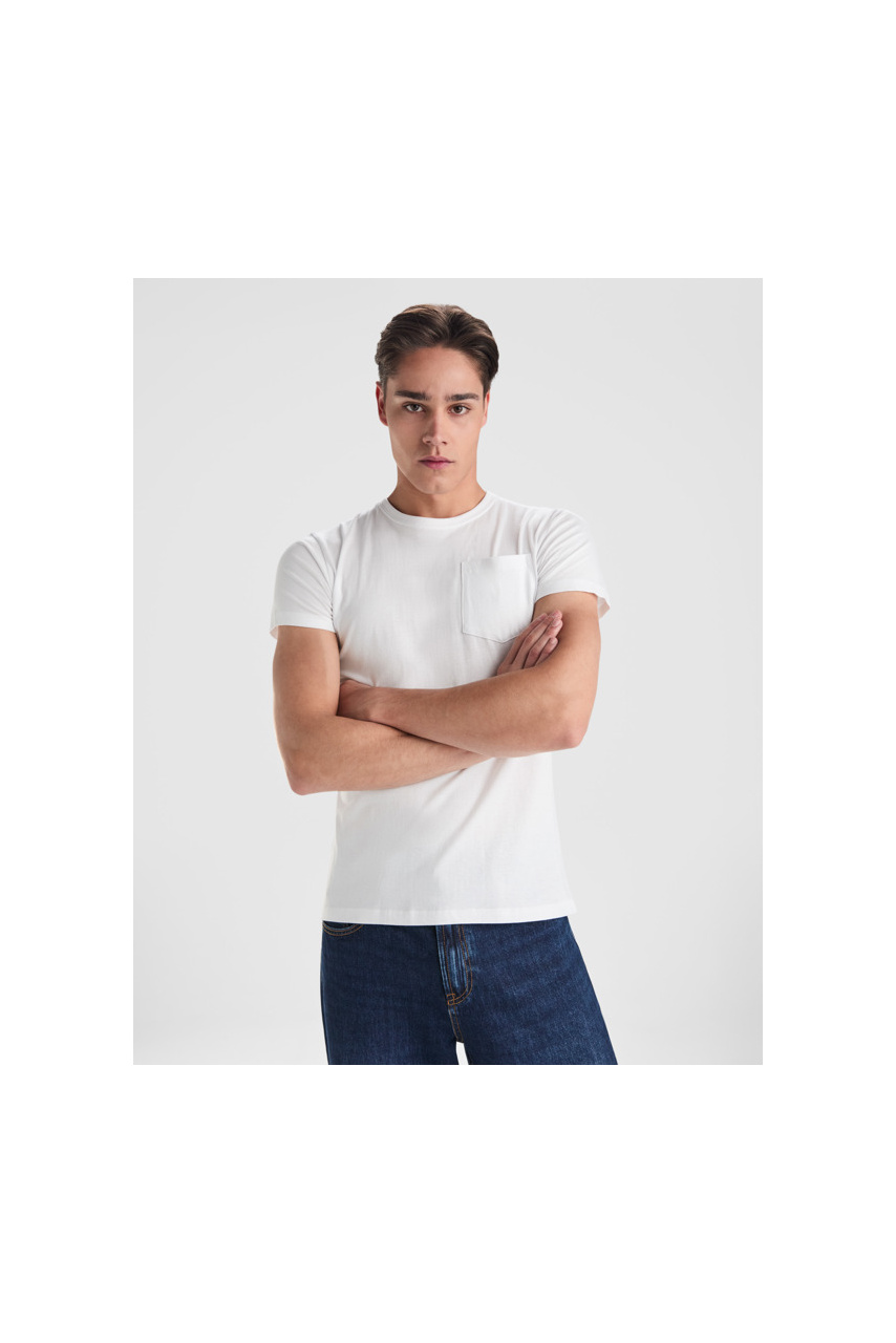 Tricou Teckel din Bumbac cu Buzunar - Confortabil și Stilat