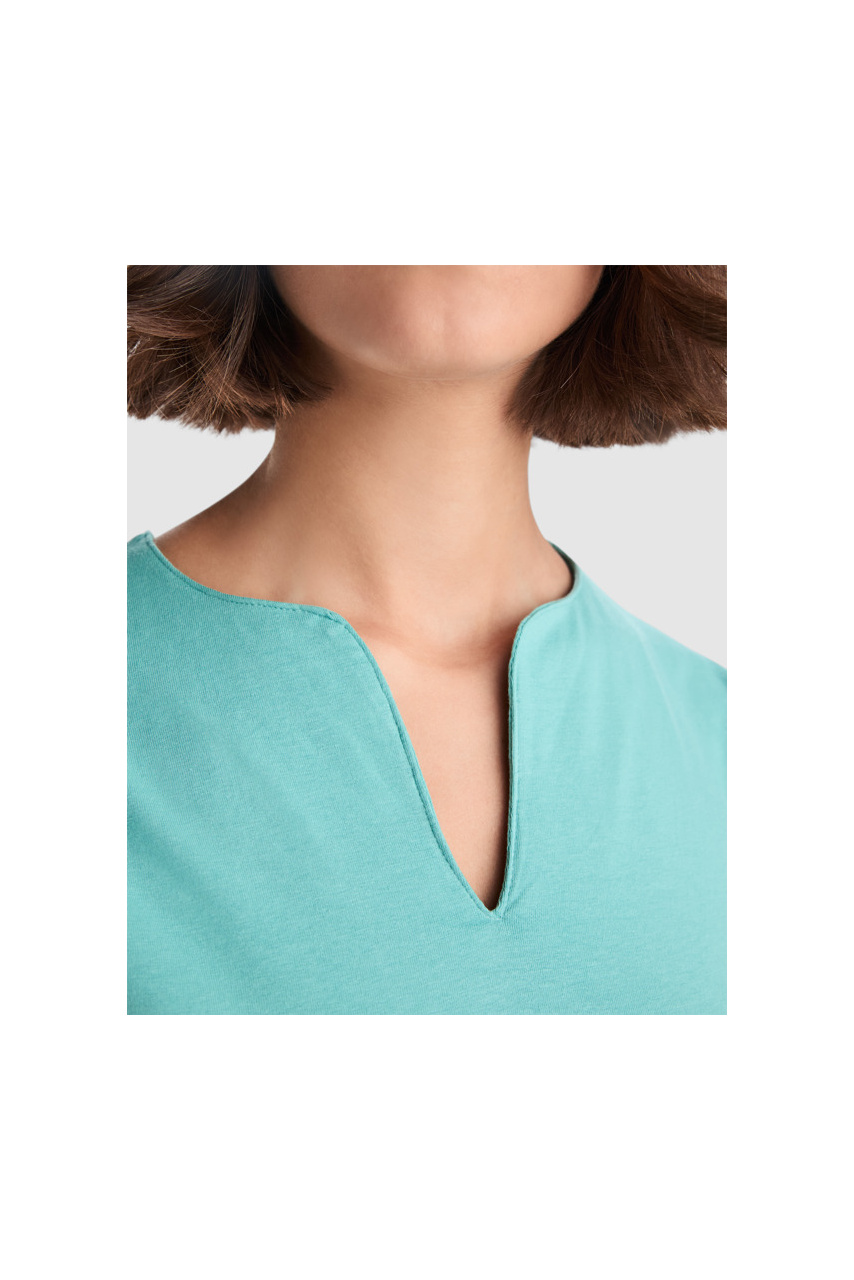 Belice Fitted V-Neck T-Shirt - Soft Combed Cotton