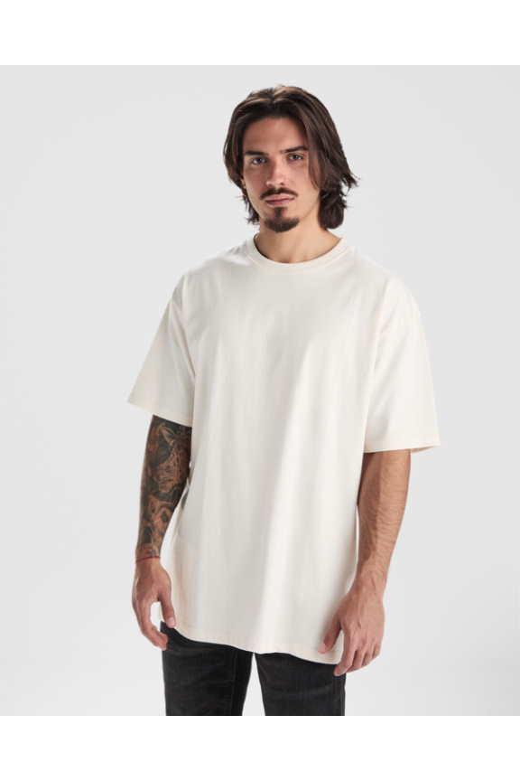 Tricou Oversized BULL din Bumbac Gros