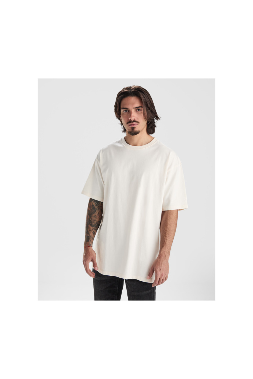 Tricou Oversized BULL din Bumbac Gros