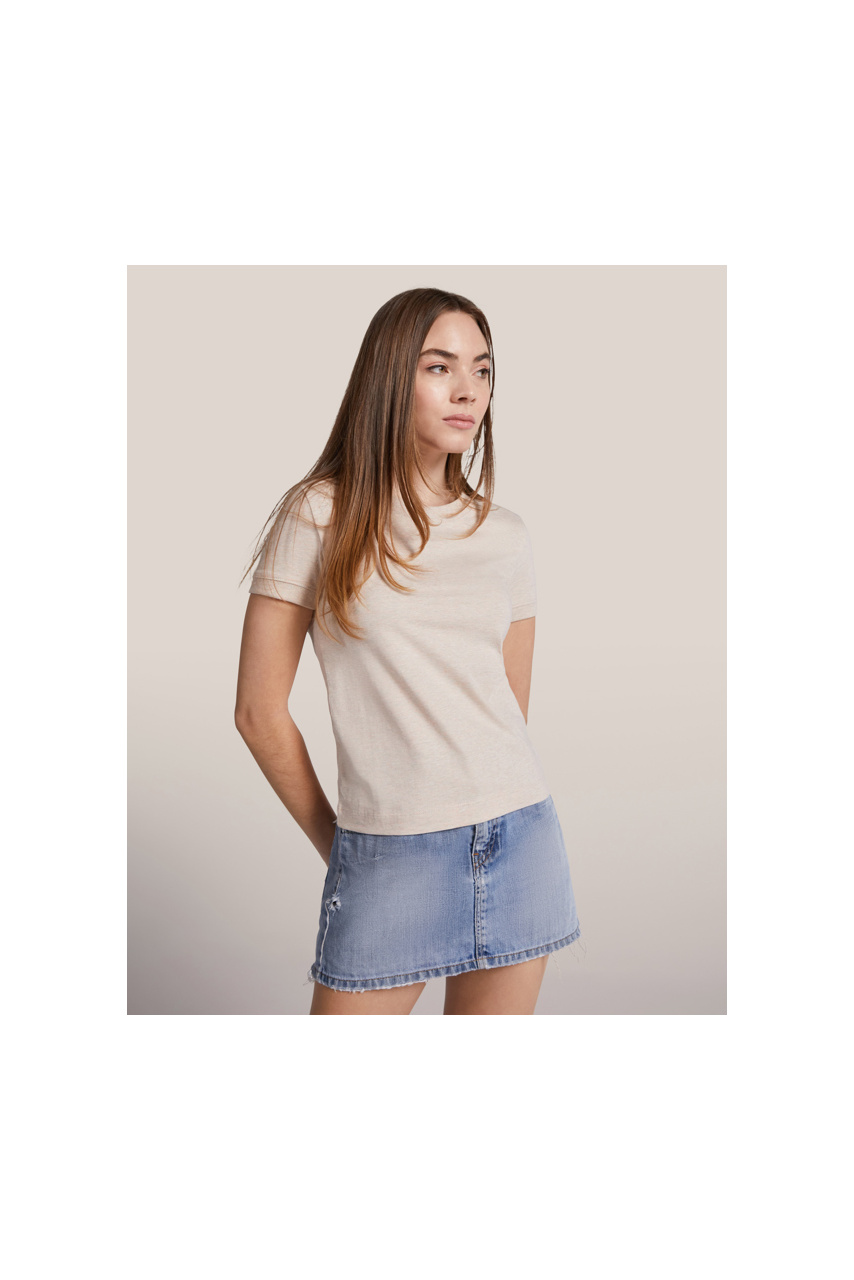 VEZA WOMAN Cotton Short-Sleeve T-Shirt