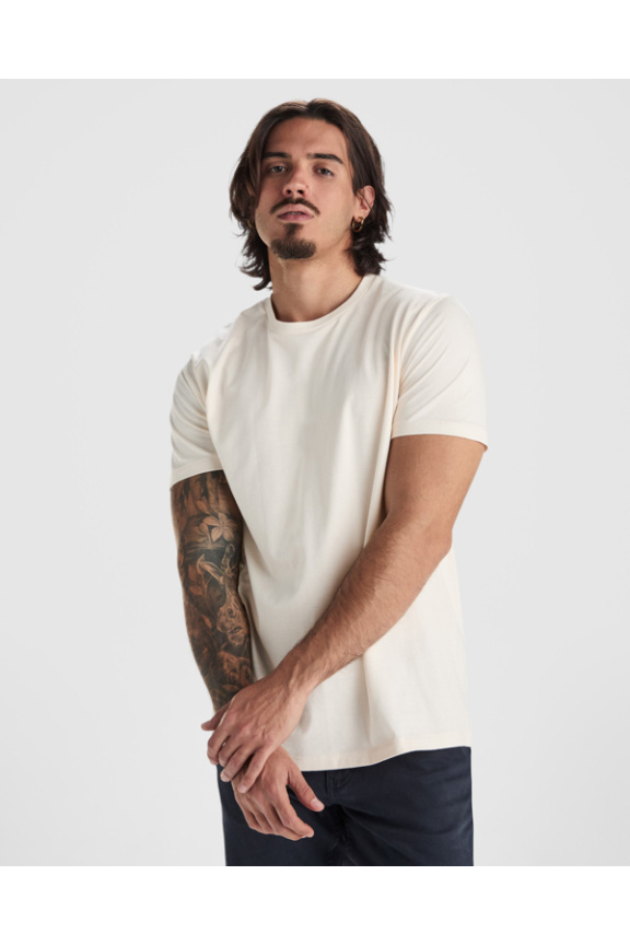 Tricou Alb Bumbac Organic GOLDEN