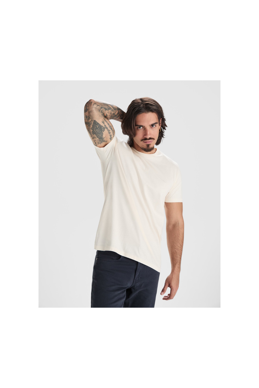 Tricou Alb Bumbac Organic GOLDEN