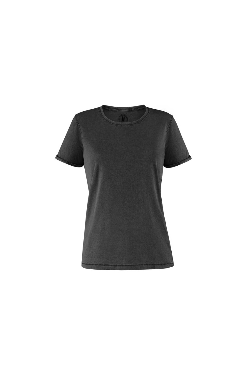 Women's Washed Effect Cotton T-Shirt