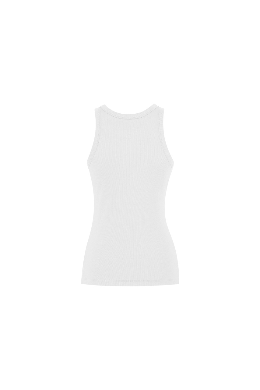Maiou Fără Mâneci din Tricotaj Ribbed pentru Femei