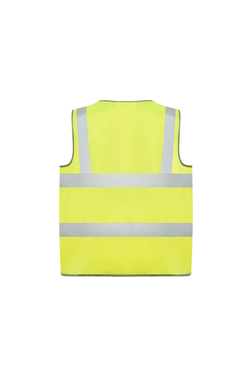 Vestă de Vizibilitate Înaltă POLUX pentru Siguranța Muncii