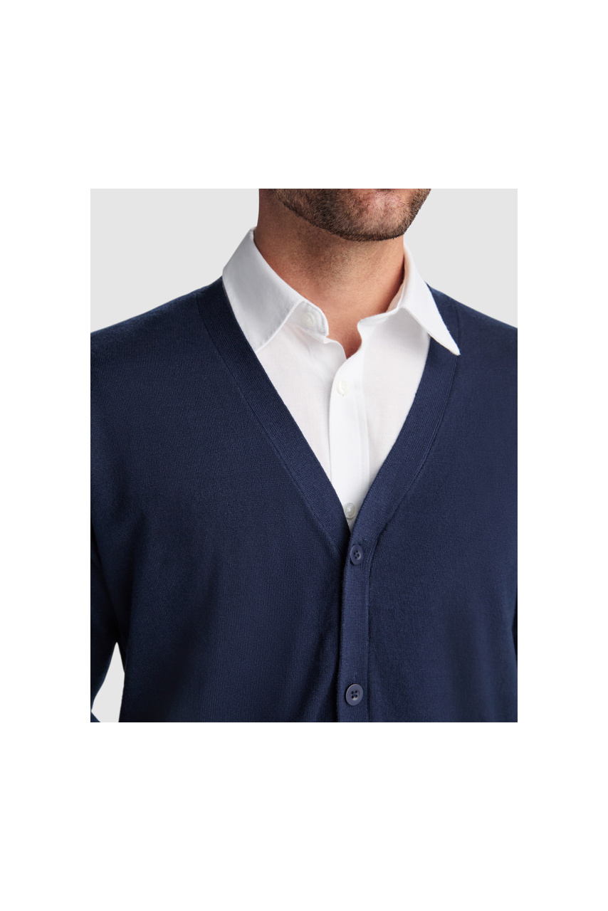 Explorer Fine Knit Cardigan for Men