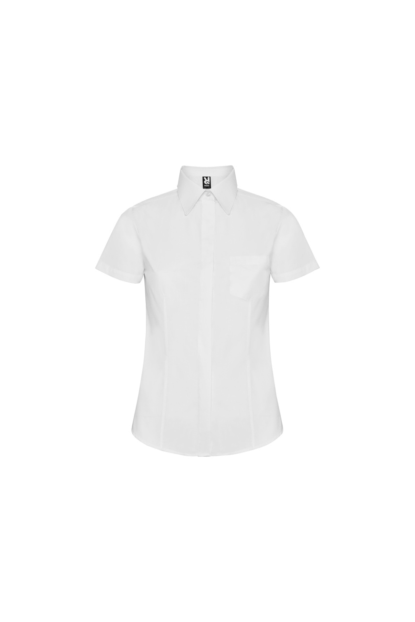 Sofia Women's Fitted Short-Sleeve Shirt - Stylish Workwear