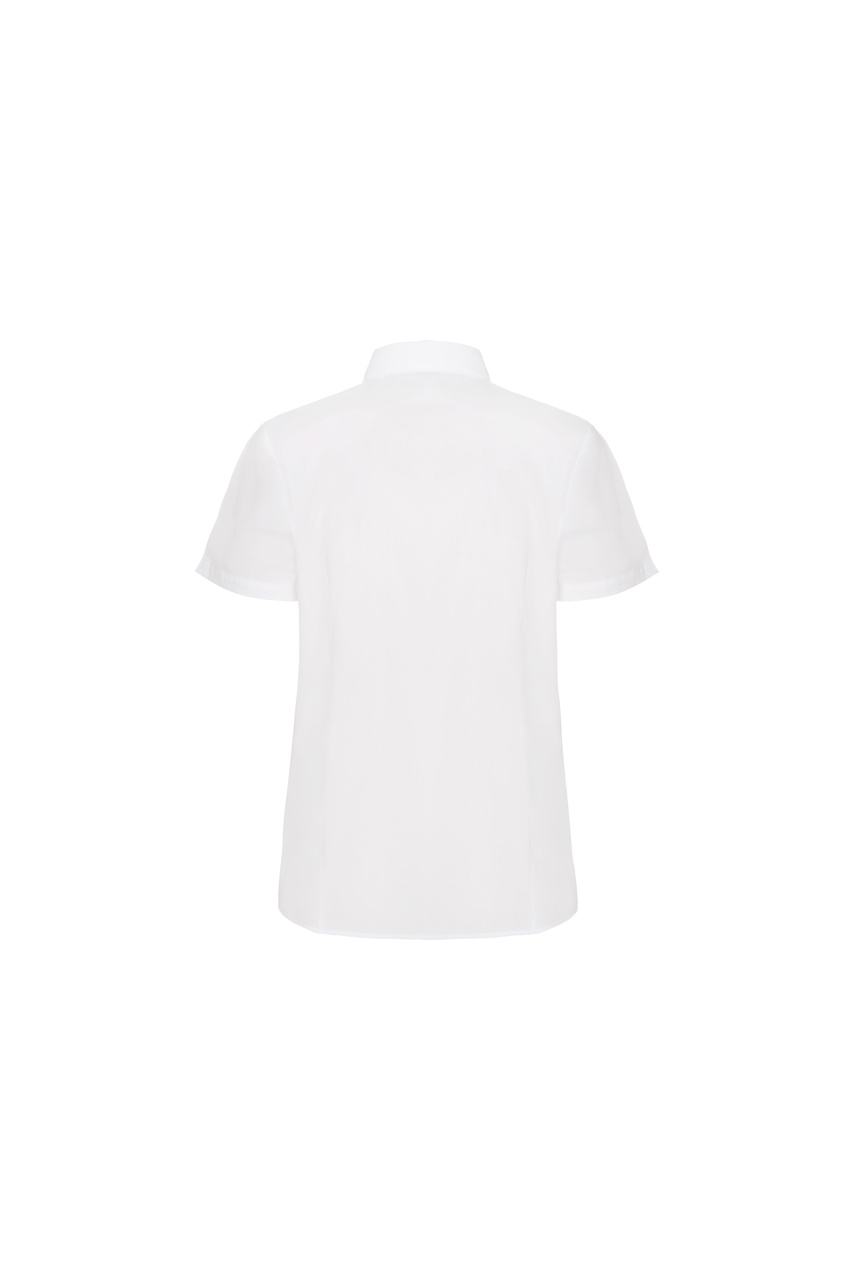 Sofia Women's Fitted Short-Sleeve Shirt - Stylish Workwear