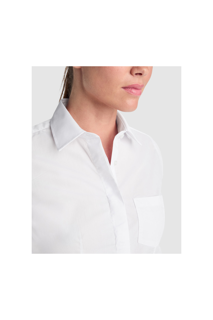 Sofia Women's Fitted Long-Sleeve Shirt - Elegant Workwear