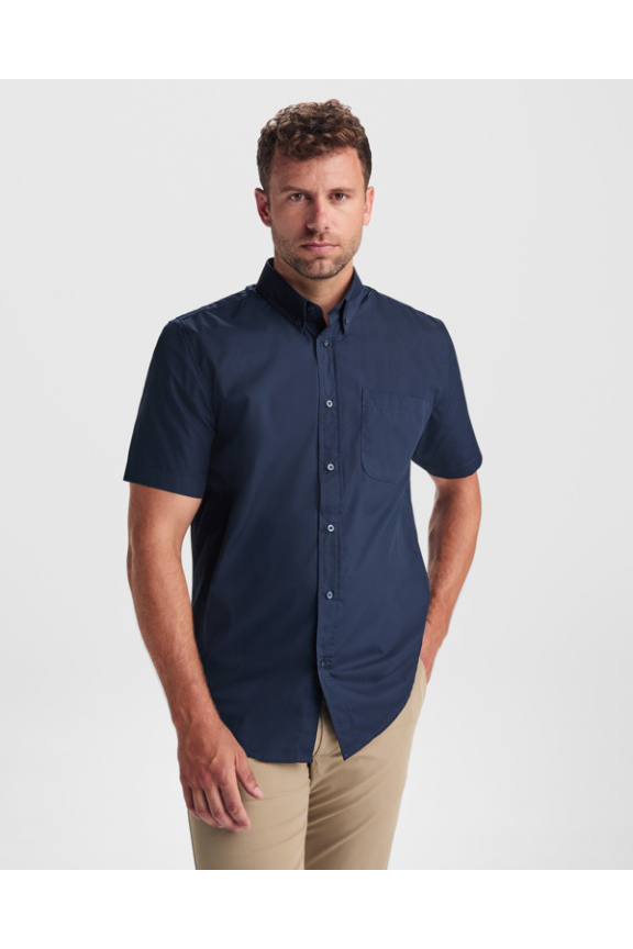 AIFOS Men's Short-Sleeved Work Shirt
