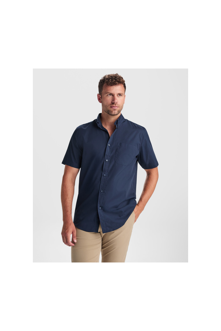 AIFOS Men's Short-Sleeved Work Shirt
