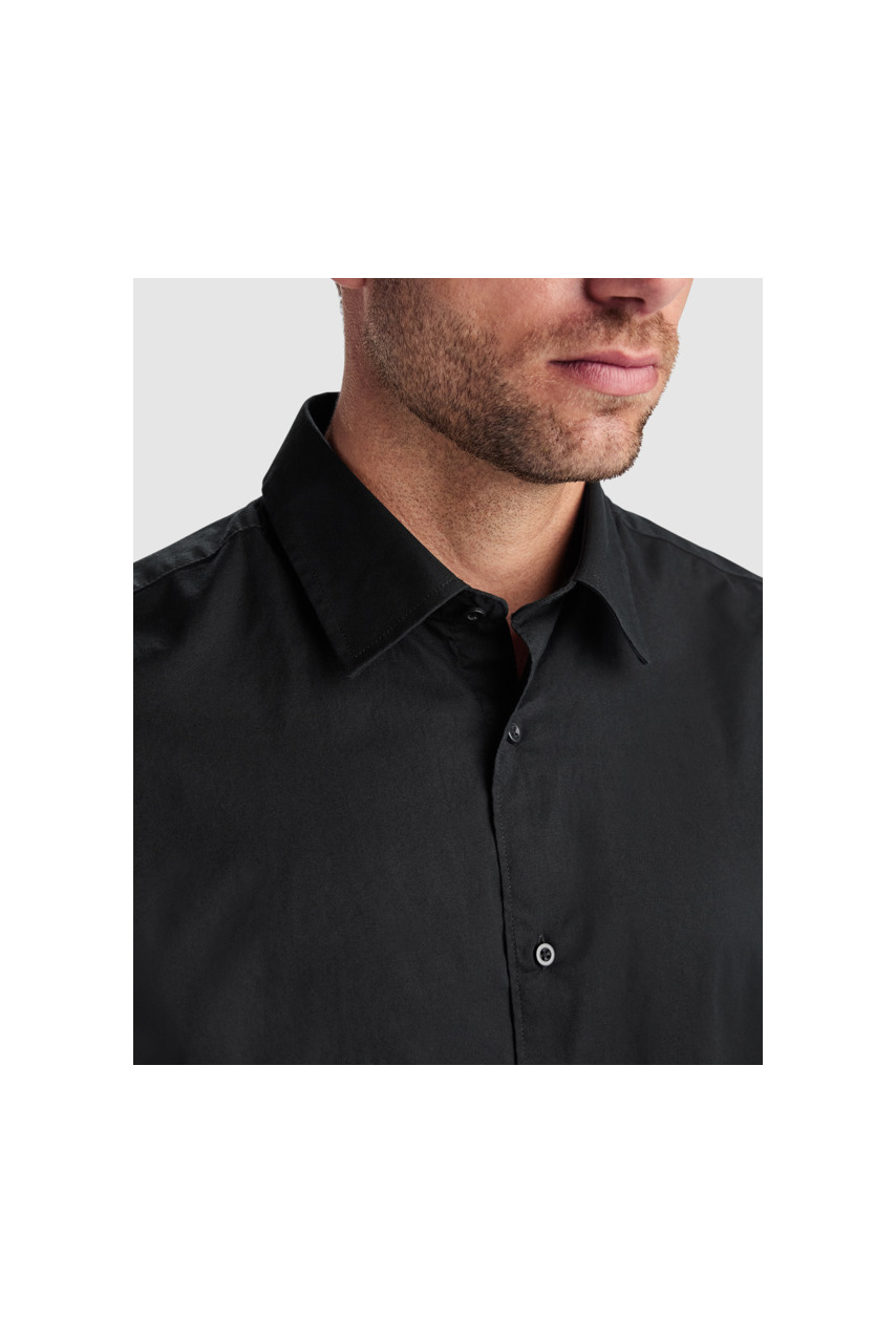 MOSCU Long-Sleeved Stretch Shirt - Classic & Comfortable