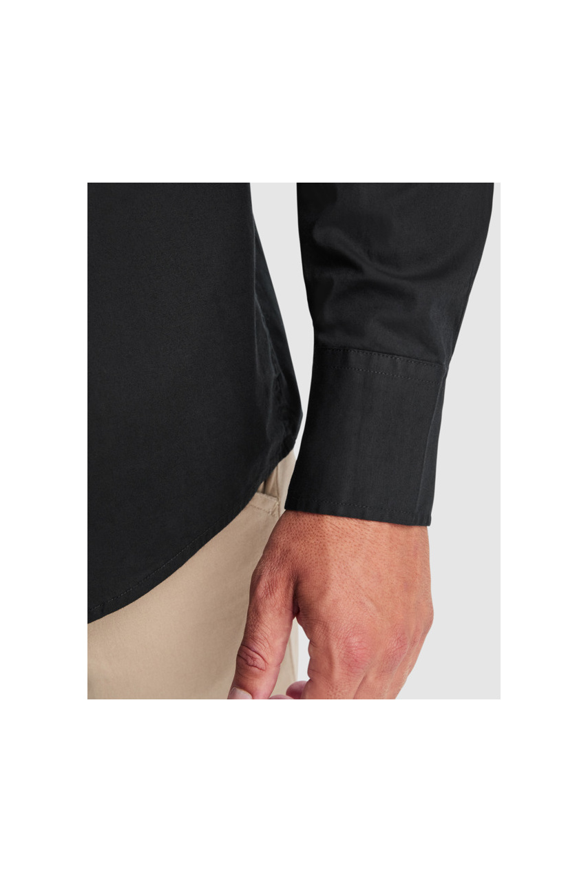 Cămașă MOSCU din bumbac poplin și spandex