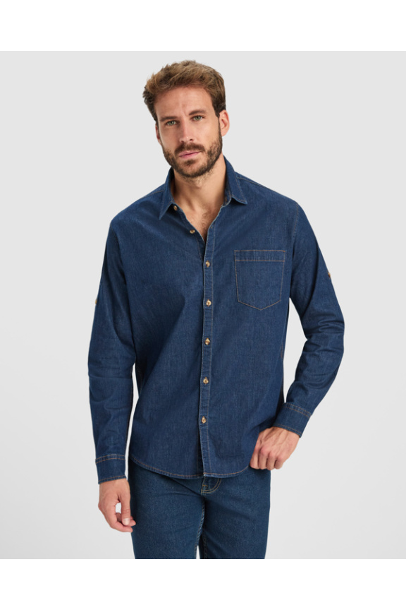 Lujan Stretch Denim Shirt - Comfortable and Stylish