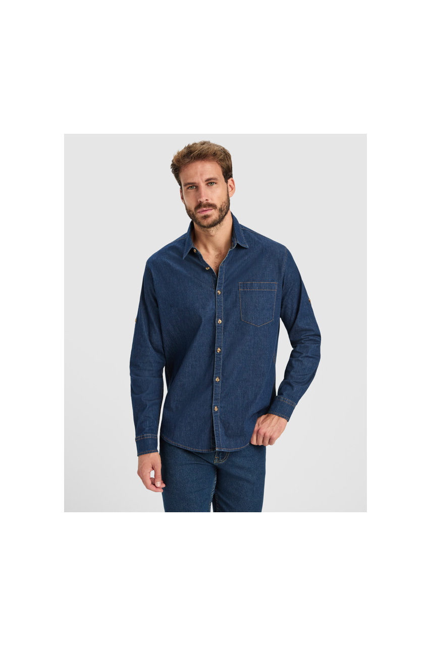 Lujan Stretch Denim Shirt - Comfortable and Stylish