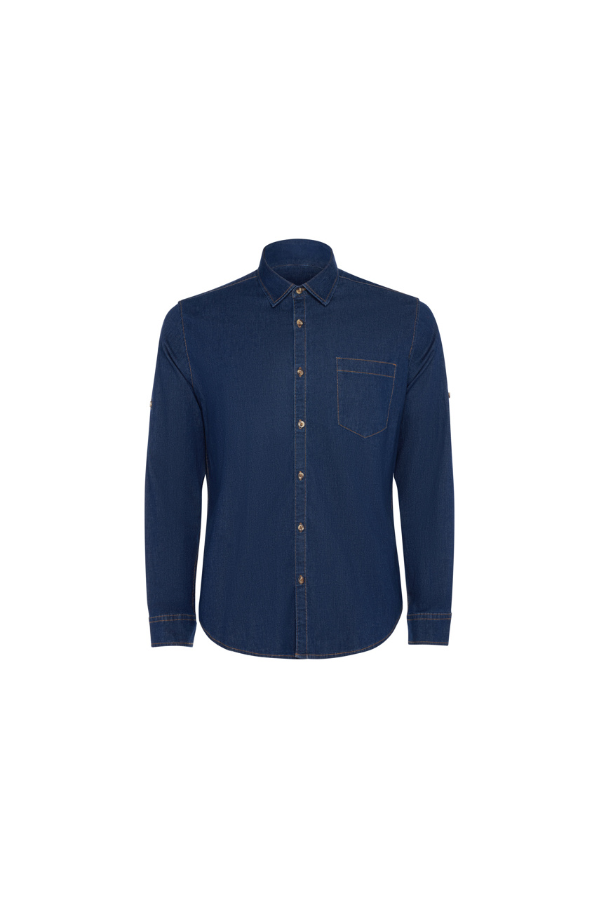 Lujan Stretch Denim Shirt - Comfortable and Stylish