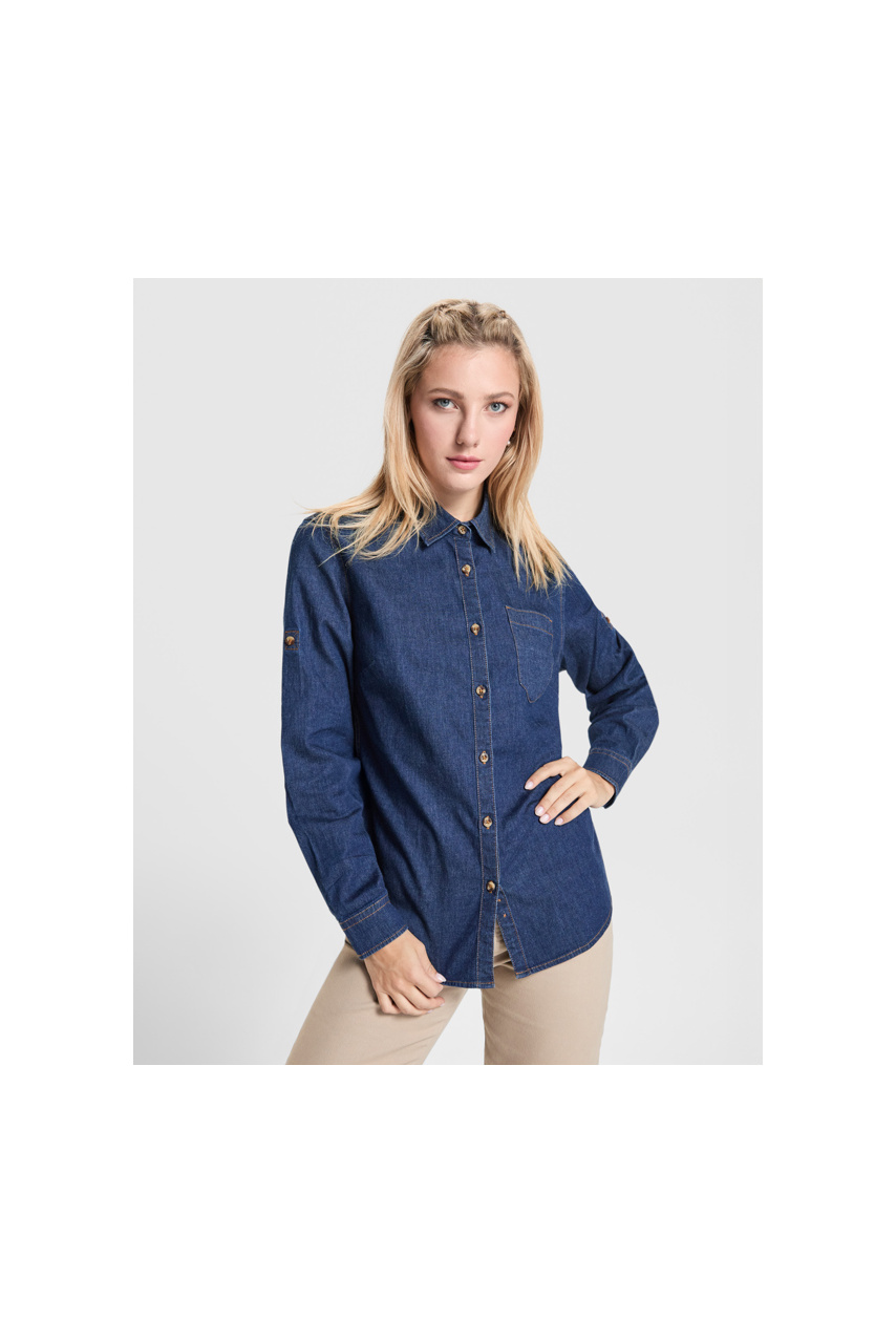 Cămașă Denim Femei LUJAN - Stil și Confort