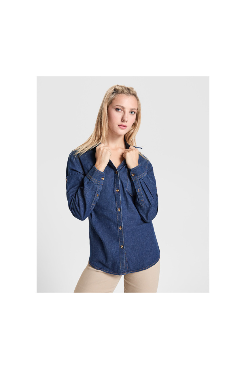 Lujan Women's Denim Shirt - Comfortable and Stylish