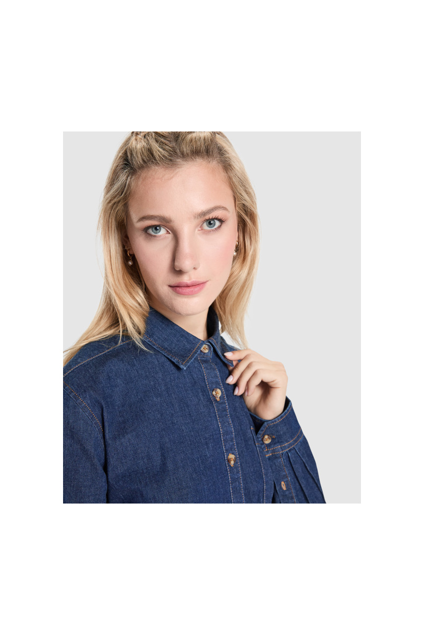 Cămașă Denim Femei LUJAN - Stil și Confort