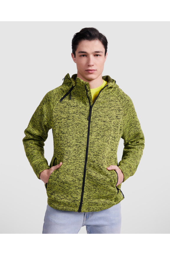 EVEREST Hooded Plush Knit Sweat Jacket