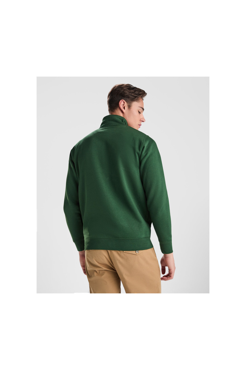 ULAN Unisex Zip-Up Fleece Sweatshirt