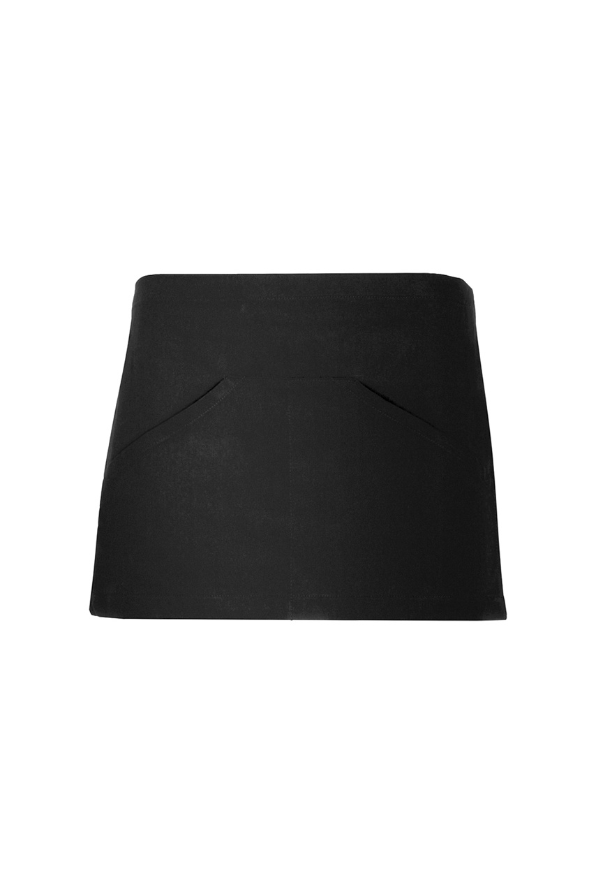 Compact Twill Apron with Dual Pocket Design