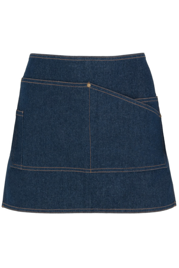 DACOSTA Short Denim Apron for Food Industry