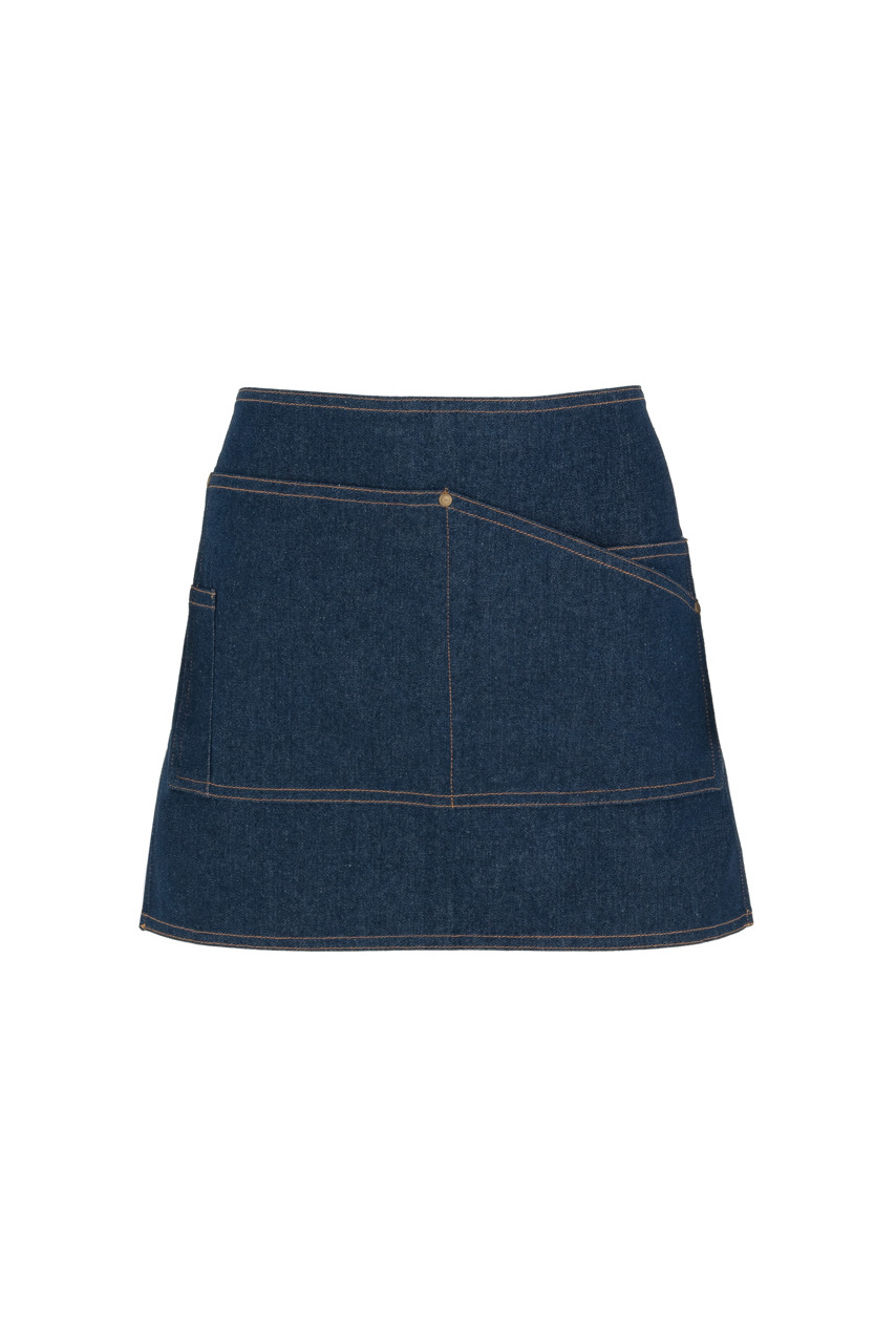 DACOSTA Short Denim Apron for Food Industry