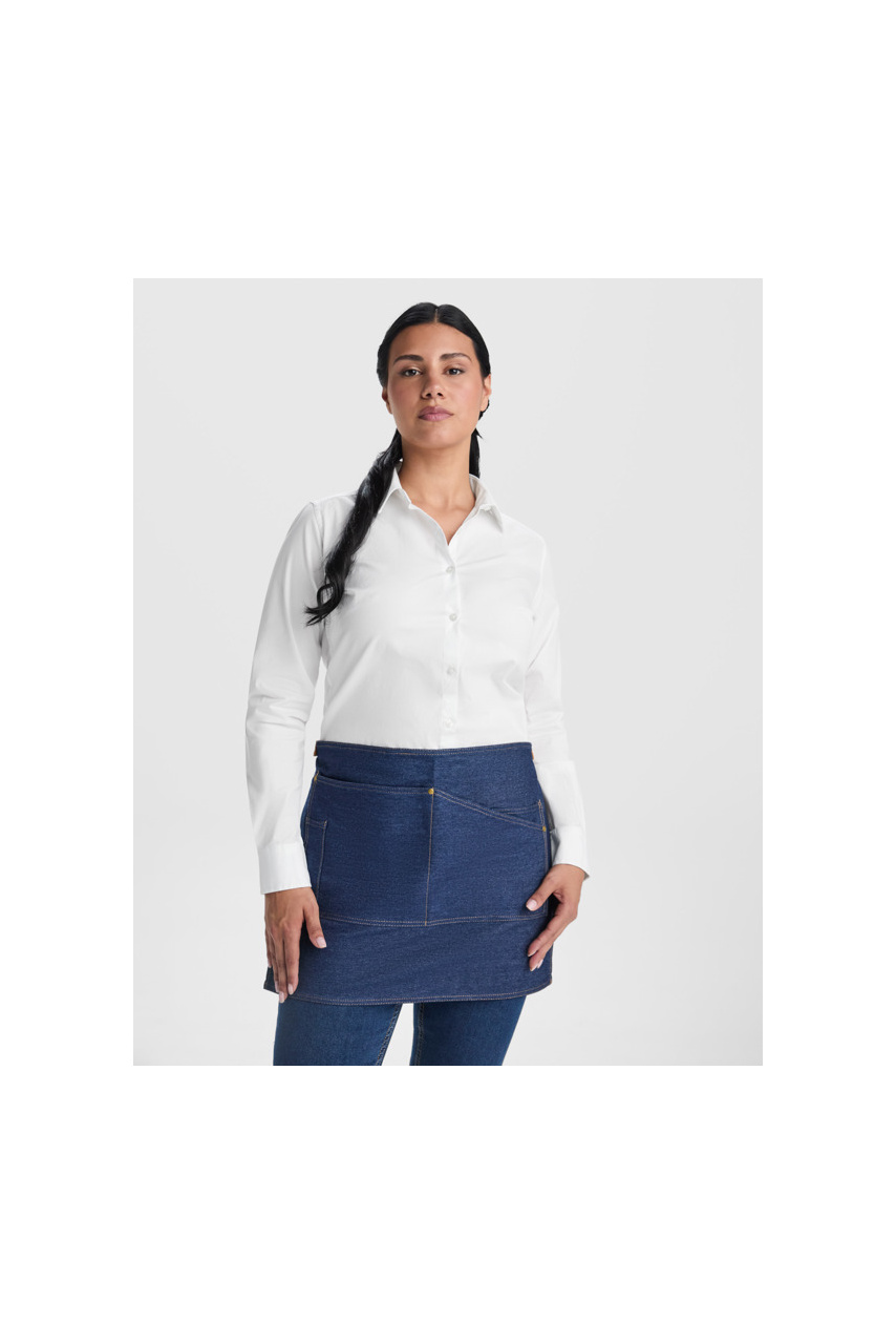 DACOSTA Short Denim Apron for Food Industry