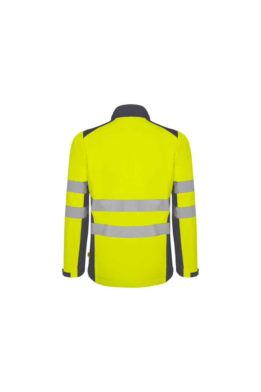 Jachetă Softshell ANTARES Vizibilitate Ridicată