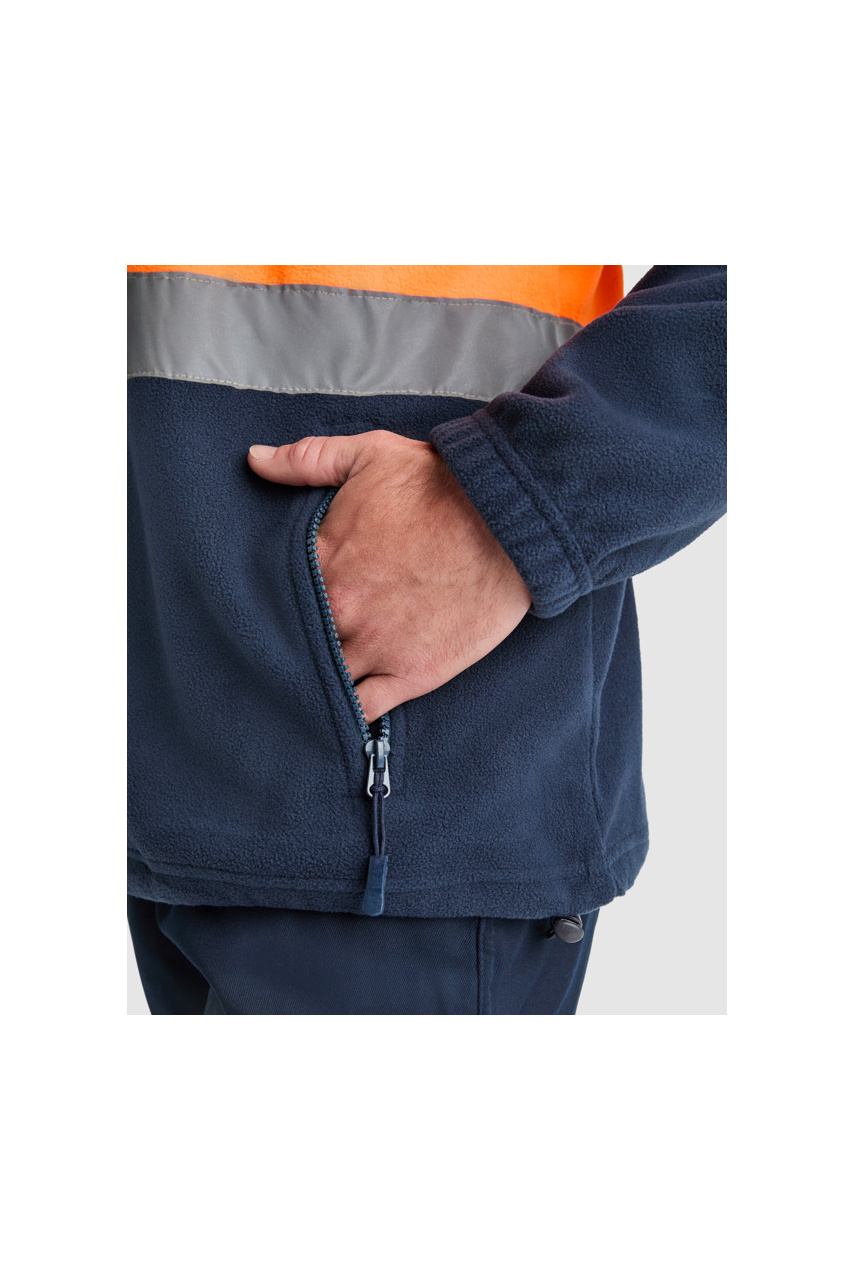 Jachetă Fleece Vizibilitate Ridicată ALTAIR - Siguranță și Confort