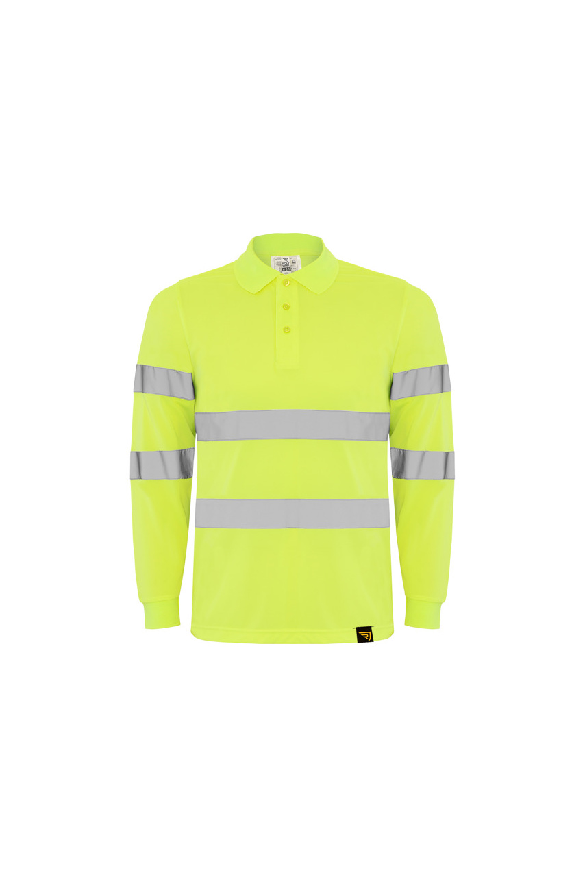 POLARIS High-Visibility Long-Sleeve Polo