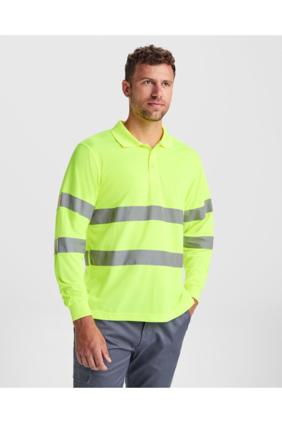 POLARIS High-Visibility Long-Sleeve Polo