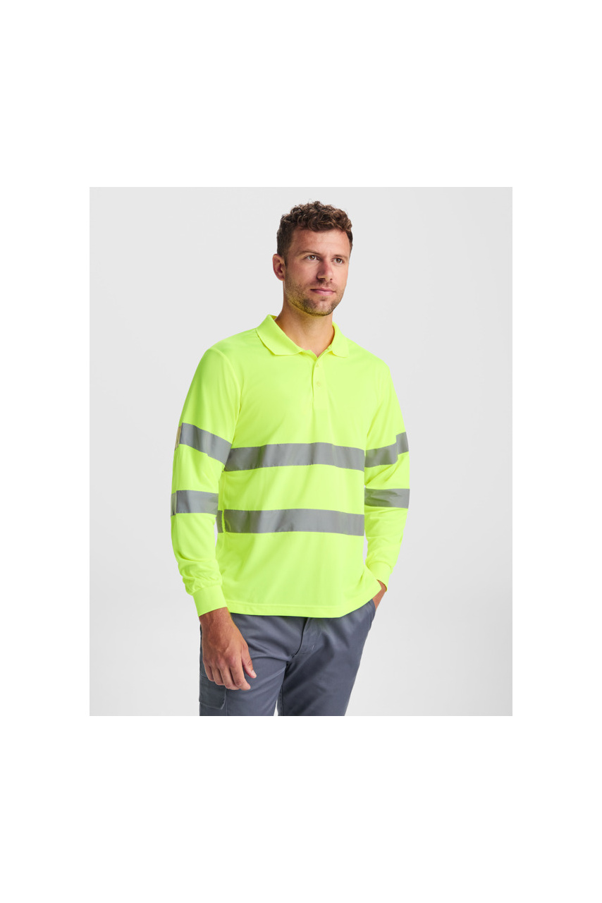 POLARIS High-Visibility Long-Sleeve Polo