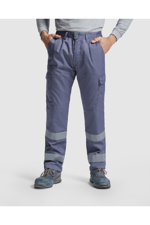 Pantaloni de lucru cu vizibilitate sporită, certificați CE