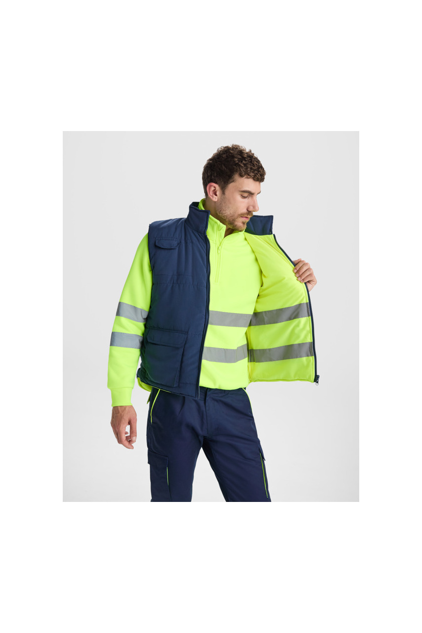 PERSEI Reversible High-Visibility Work Vest