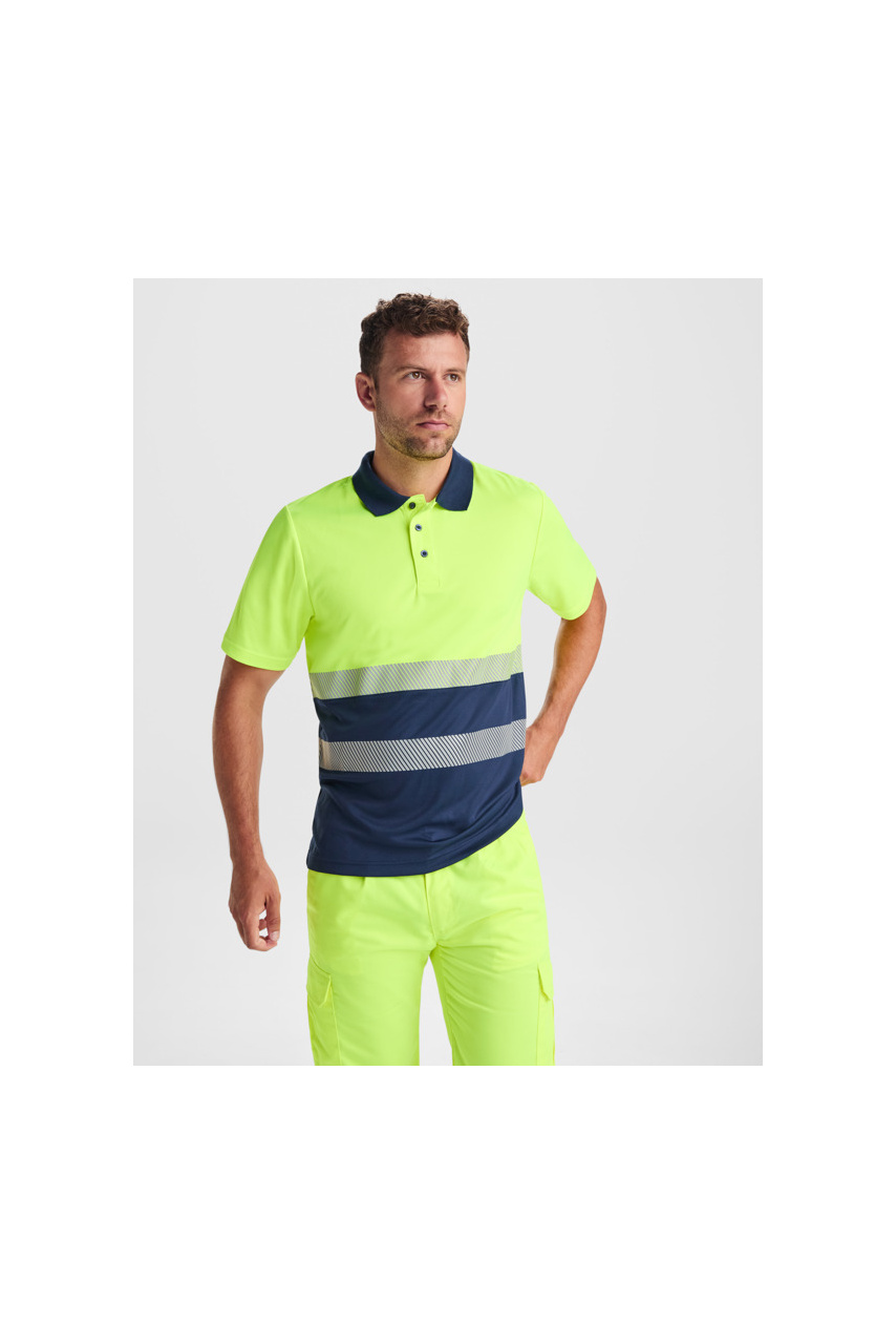 VEGA High Visibility Two-Tone Polo Shirt