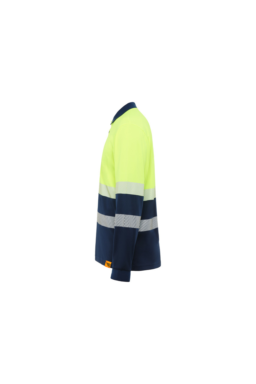 Vega LS High Visibility Long-Sleeve Polo Shirt