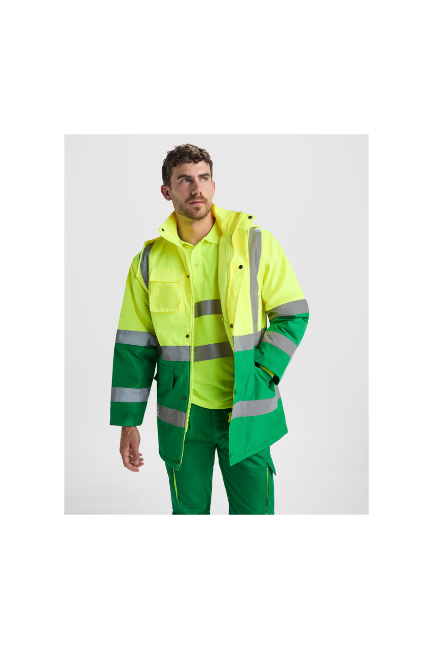 MERAK High-Visibility Waterproof Parka