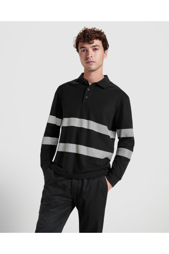 Foran Long Sleeve Enhanced-Visibility Polo