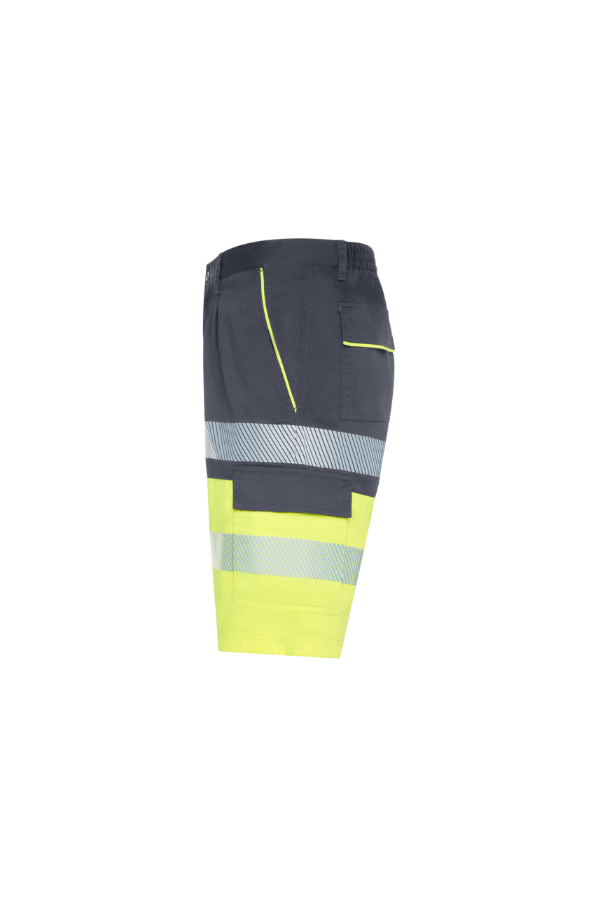 LADA High-Visibility Work Shorts with Multi-Pockets