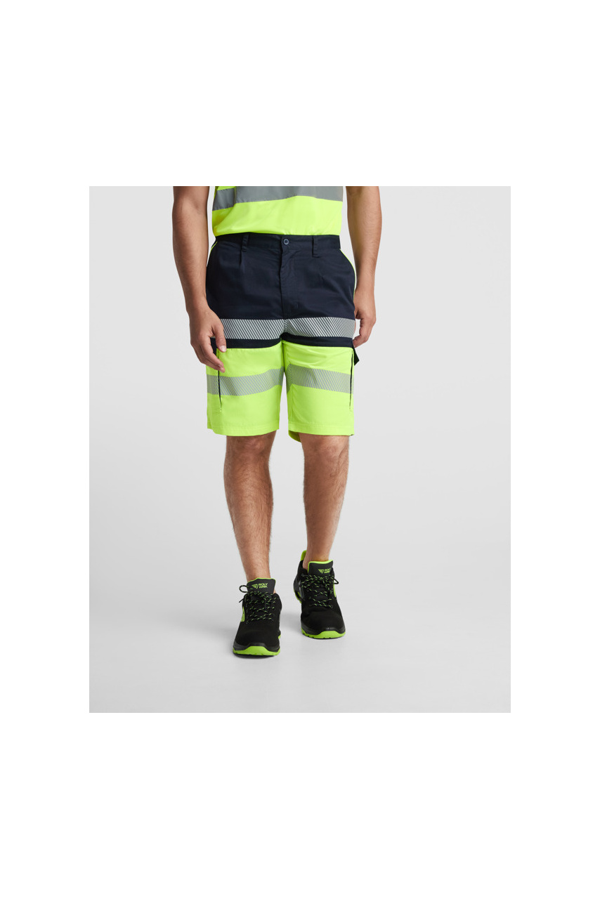 LADA High-Visibility Work Shorts with Multi-Pockets