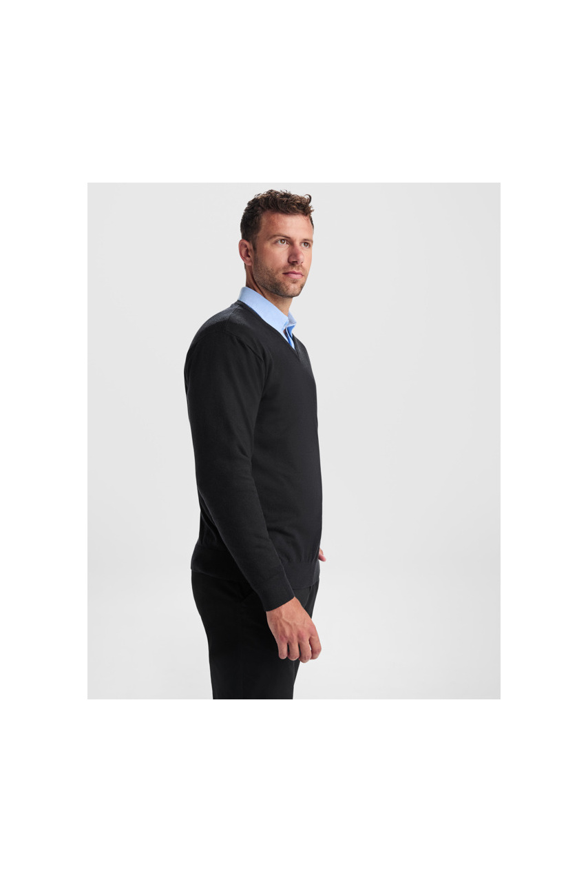 Hilux V-Neck Fine Knit Jumper
