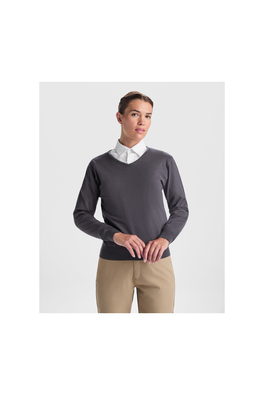Hilux Women's V-Neck Jumper - Workwear Essential