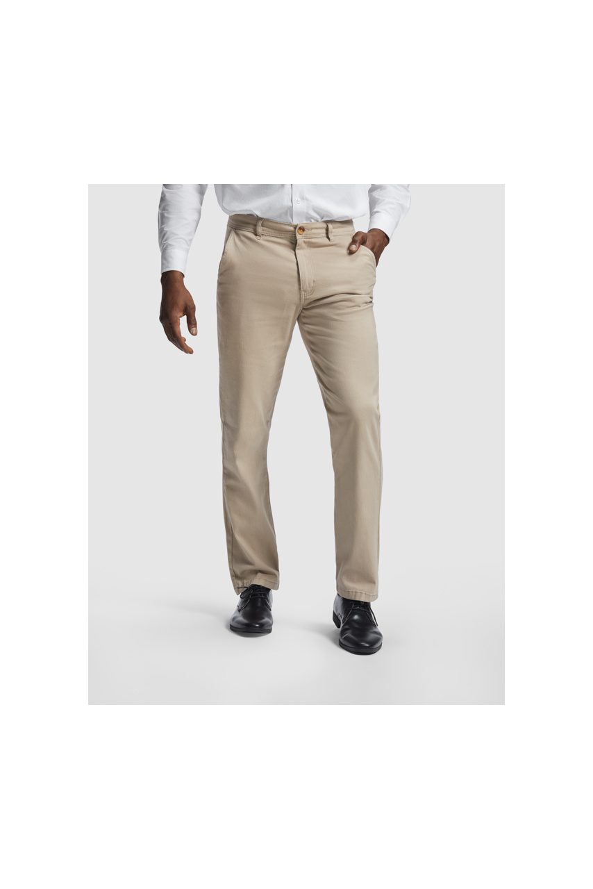 Pantaloni lungi RITZ din bumbac elastic