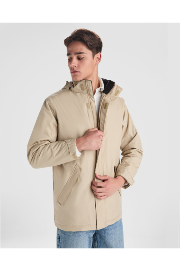 Eco-Friendly Padded Parka Jacket