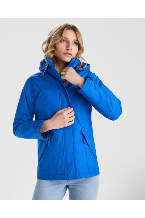 Eco-Friendly Women's Padded Parka Jacket
